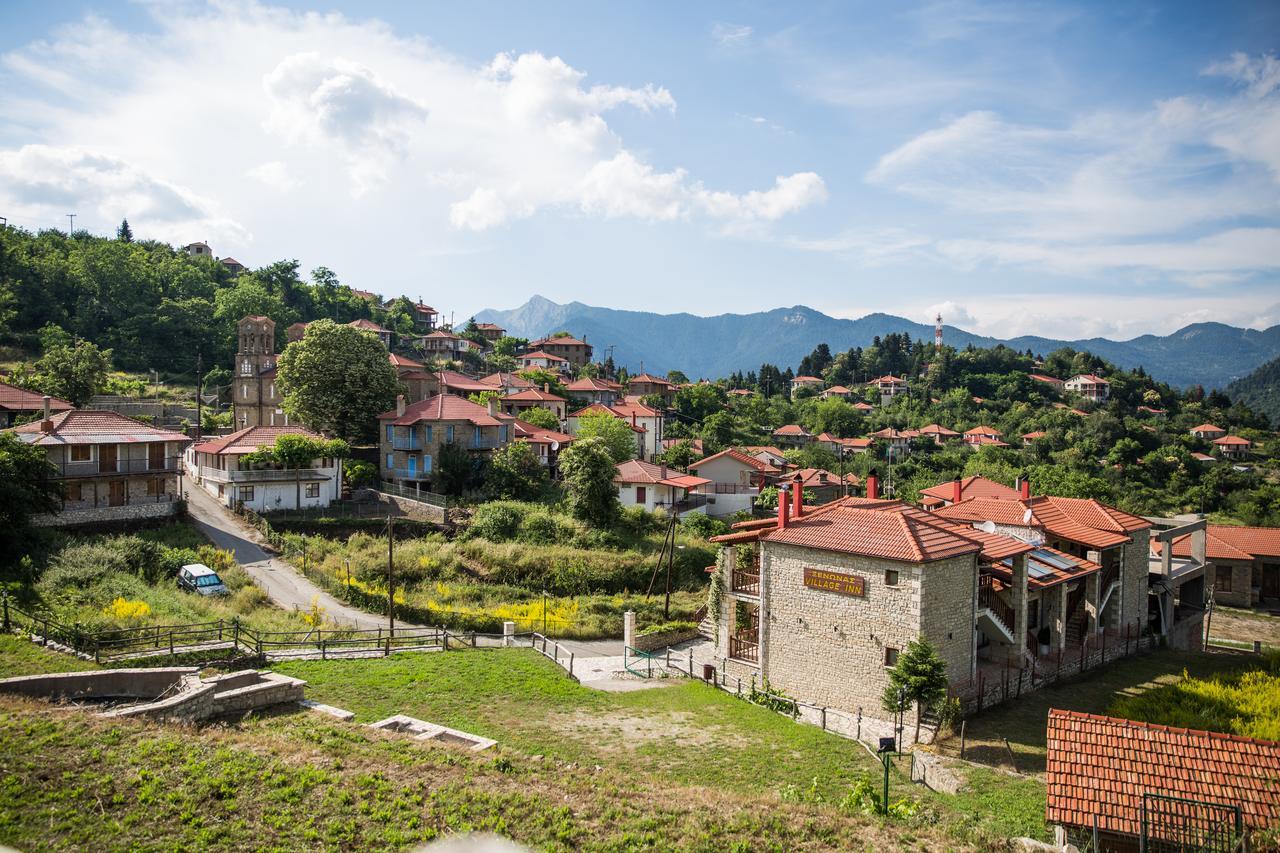Village Inn Ano Chora Esterno foto